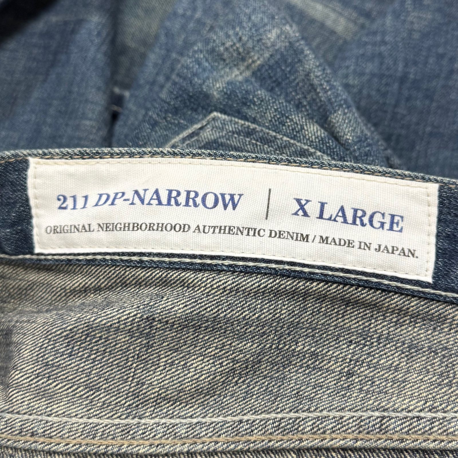 NEIGHBORHOOD 21SS ストレートデニムパンツ ジーンズ ネイバーフッド 