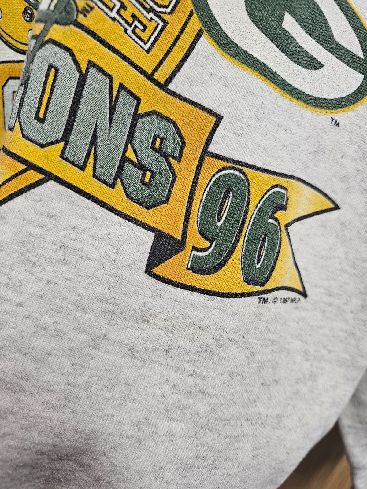 90s グリーンベイパッカーズ　スウェット 1996 ヴィンテージ 1996 グリーンベイ パッカーズ スウェットシャツ