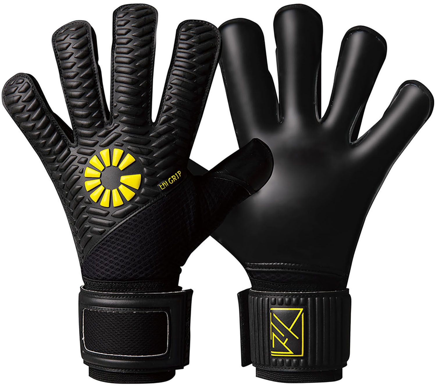 ガビック GAViC サッカー キーパーグラブ マトゥー巻吸 カンキュウ GC 3006 BKYL BLK YEL