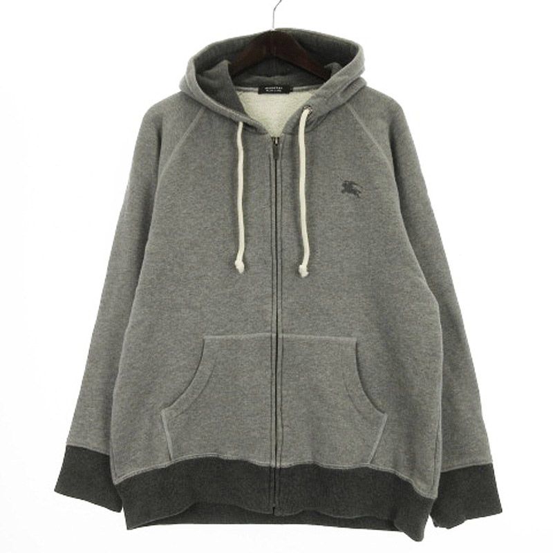 BURBERRY BLACK LABEL ジップアップジャケット 3 グレー 【公式通販】