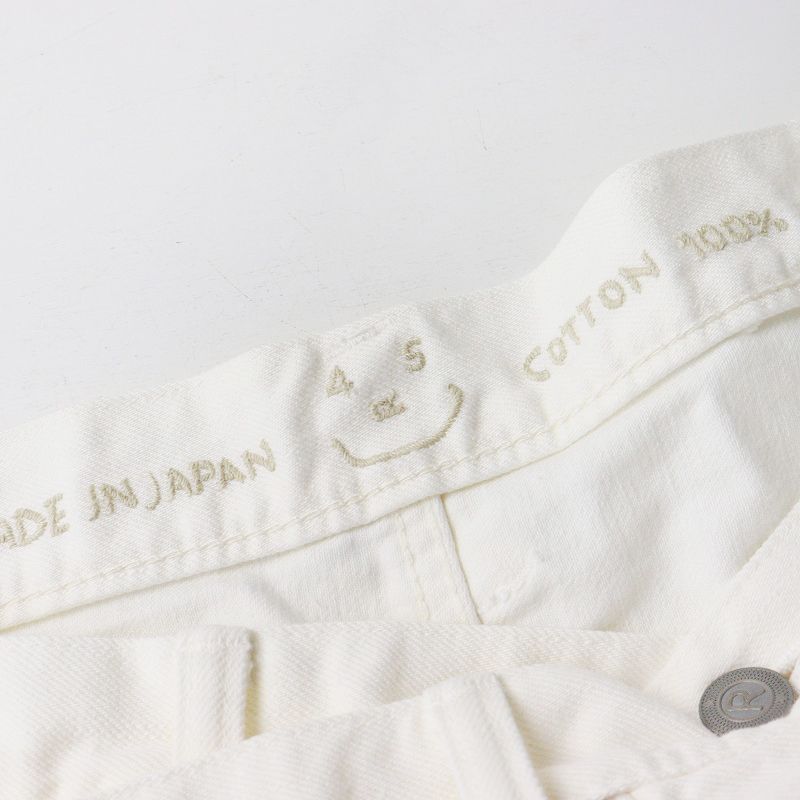 新品未使用～2024SS 45R ライ麦デニム クロスオーバースカート