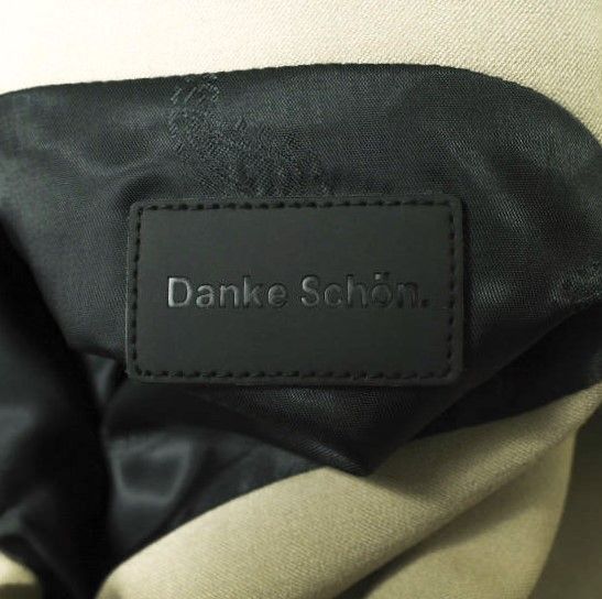 Danke Schon ダンケシェーン 21AW ZIP TAILORED JACKET ジップ 