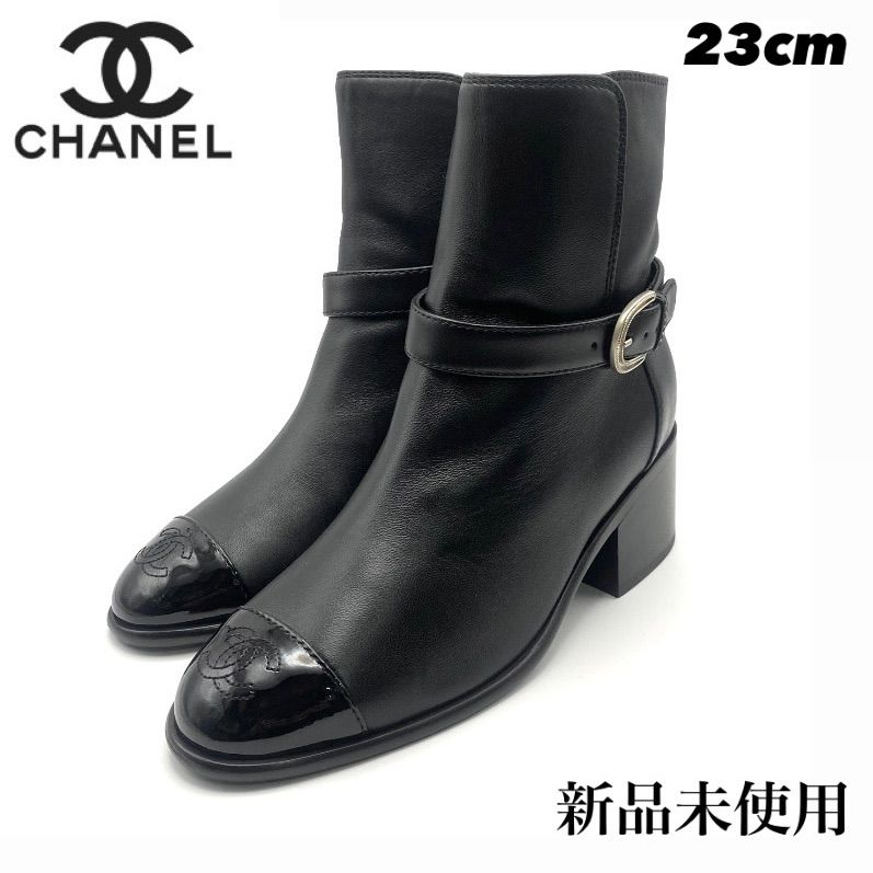 新品未使用】【極希少】CHANEL シャネル ココマーク ショートヒール 