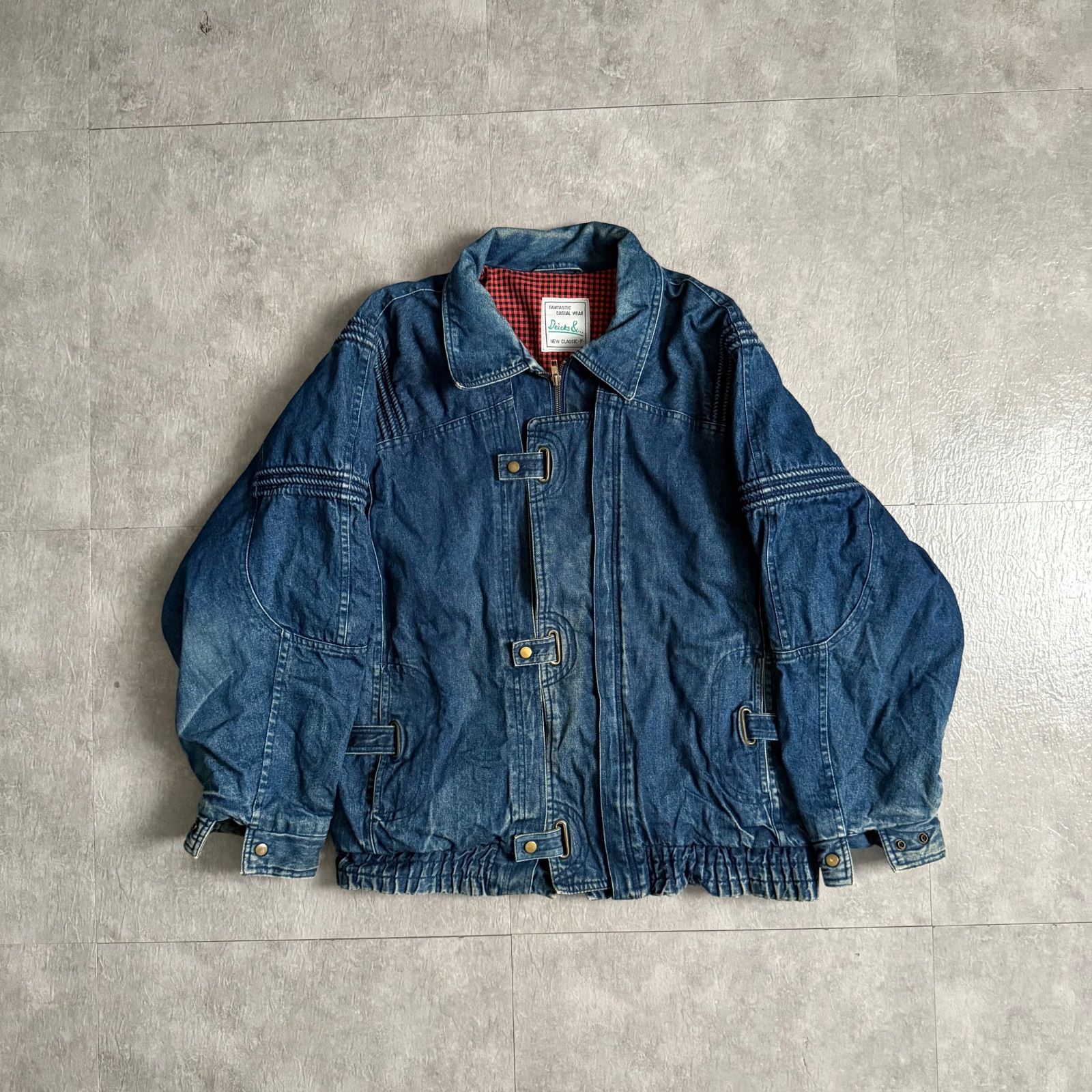 ギミックデザイン 80s 90s ヴィンテージ デニムブルゾン