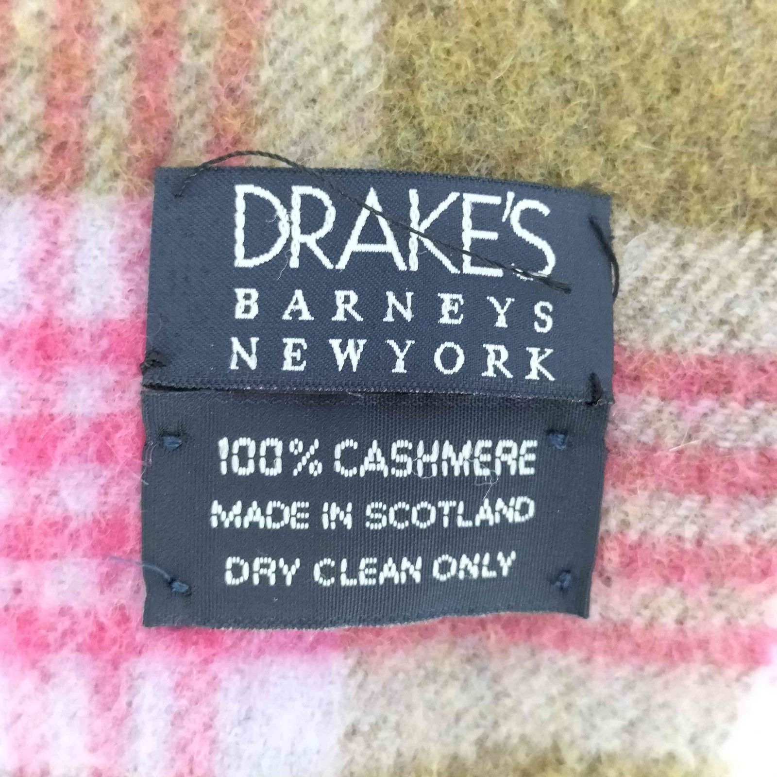 バーニーズニューヨーク BARNEYS NEWYORK スコットランド製
