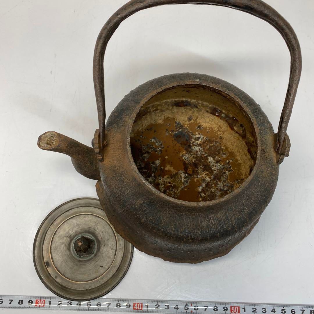 鉄瓶　蓋なし 鉄瓶 蓋なし 鉄瓶 蓋なしの通販 by チーズ大好き｜ラクマ