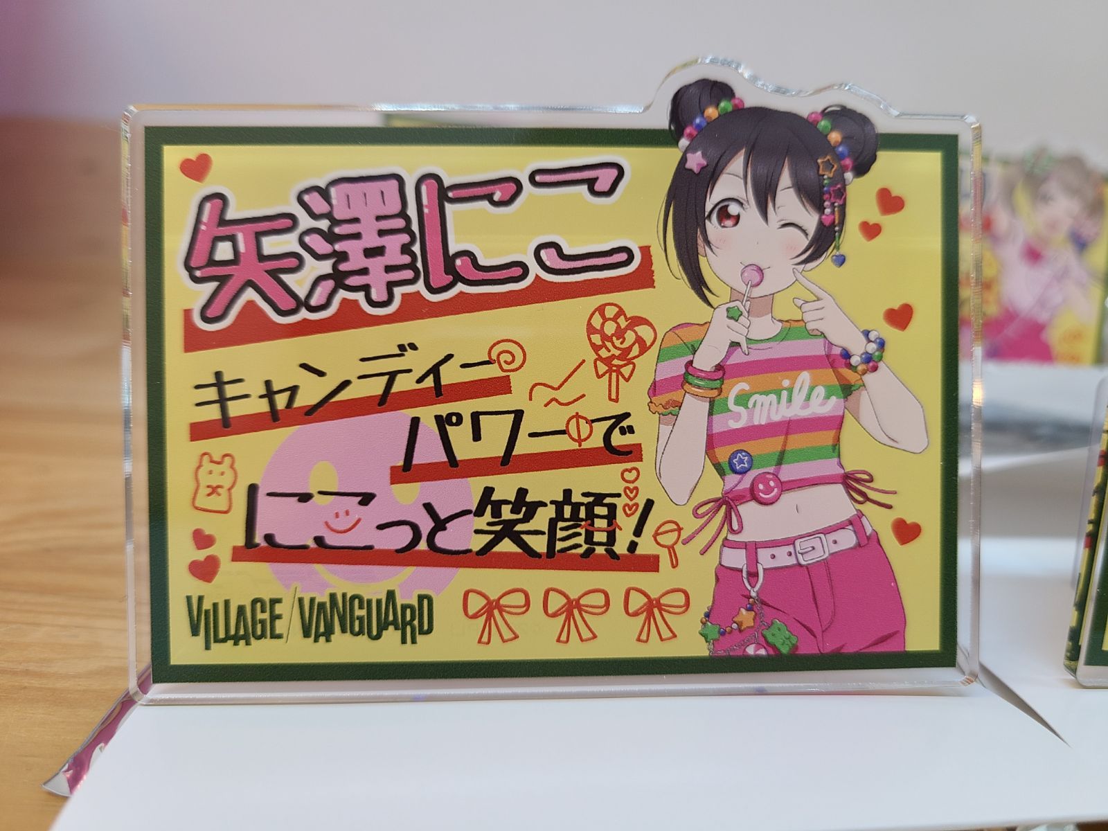 未使用 ラブライブ μ's ヴィレヴァン アクリルバッジ 全9種セット