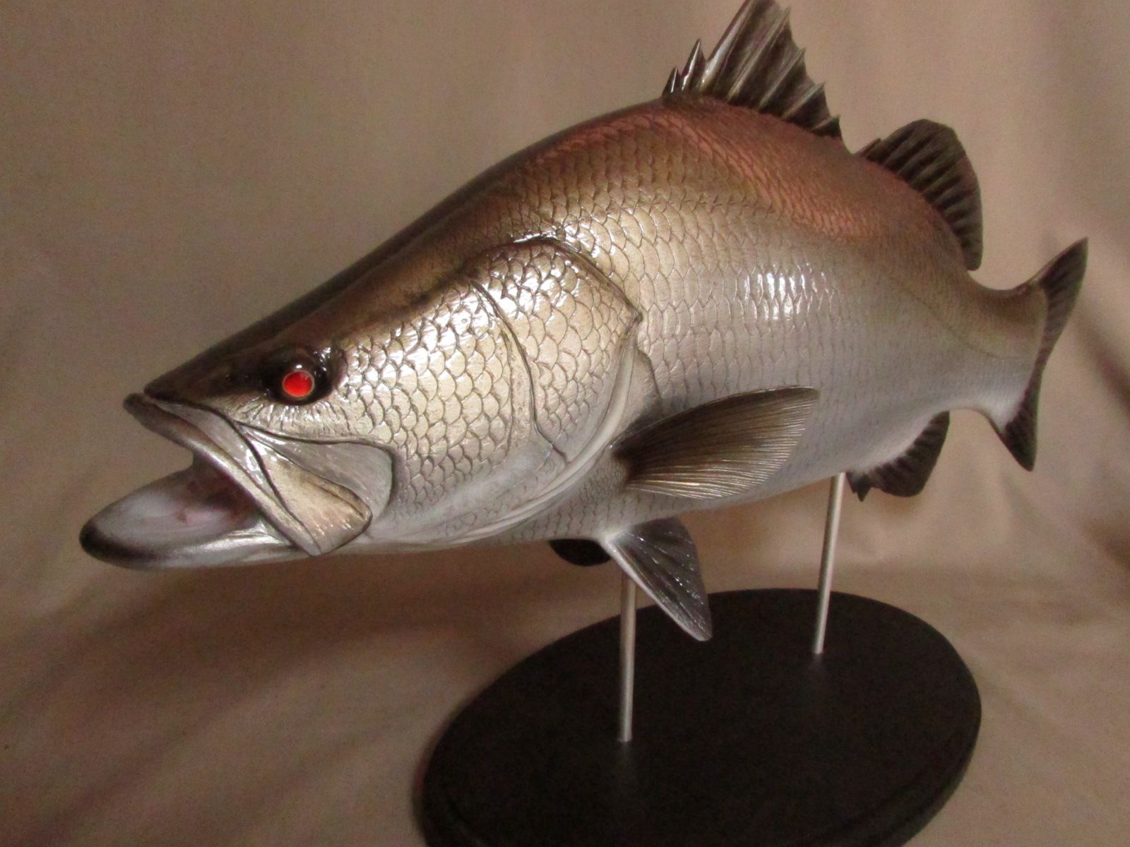 ハンドメイド 60cmアリゲーターガー 魚模型 フィギュア レプリカ