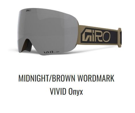 ♥ 25-26 GIRO GOGGLE CONTOUR MIDNIGHT|BROWN WORDMARK VIVID Onyx 土日祝発送OK 11000