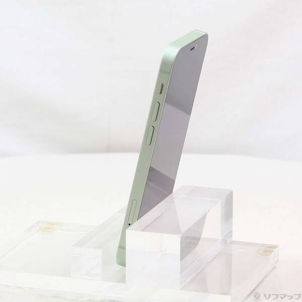 〔 品〕 iPhone12 mini 64GB グリーン MGAV3J A SIMフリー 305
