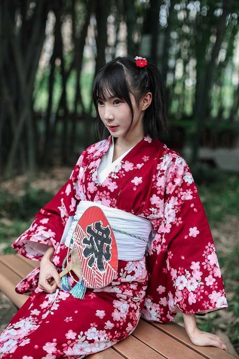 花火大会 花柄