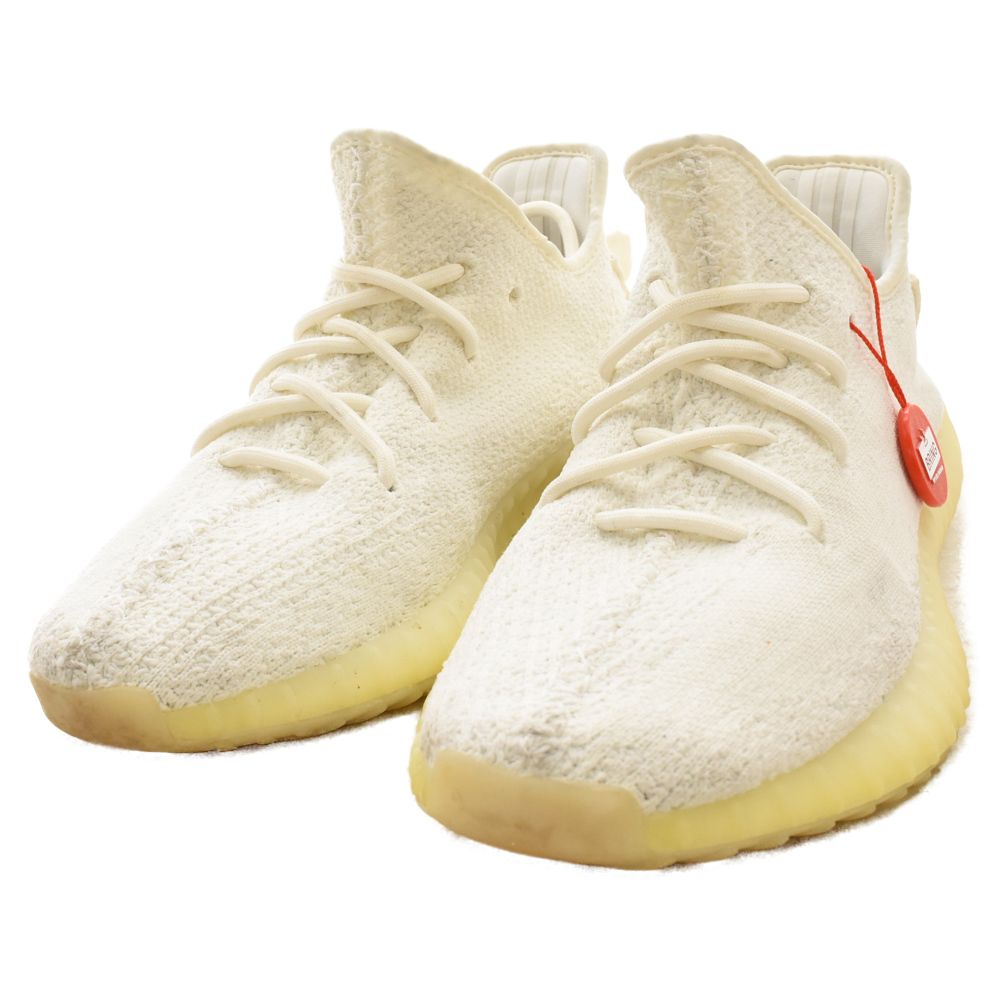 adidas (アディダス) YEEZY BOOST 350V2 CREAM WHITE CP9366 イージーブースト350 V2  ローカットスニーカー ホワイト US8/26cm - メルカリ