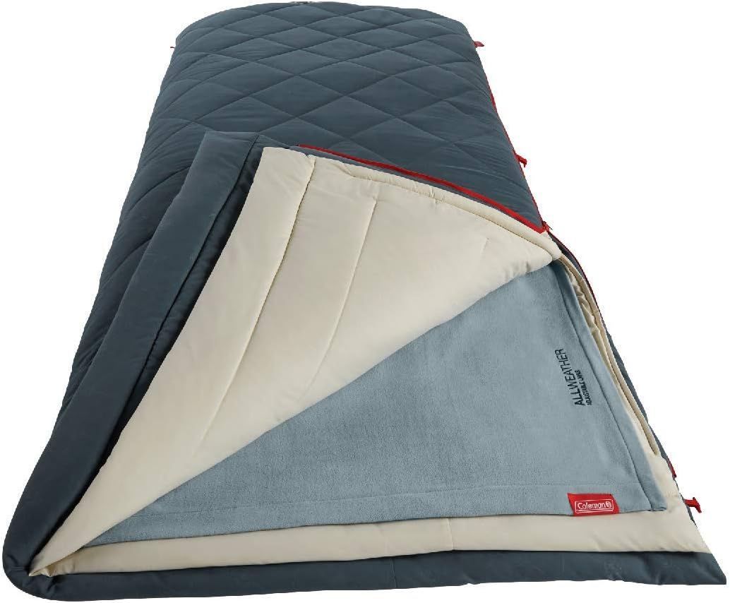 未使用】コールマン(Coleman) 寝袋 シュラフ 封筒型 ネイビー