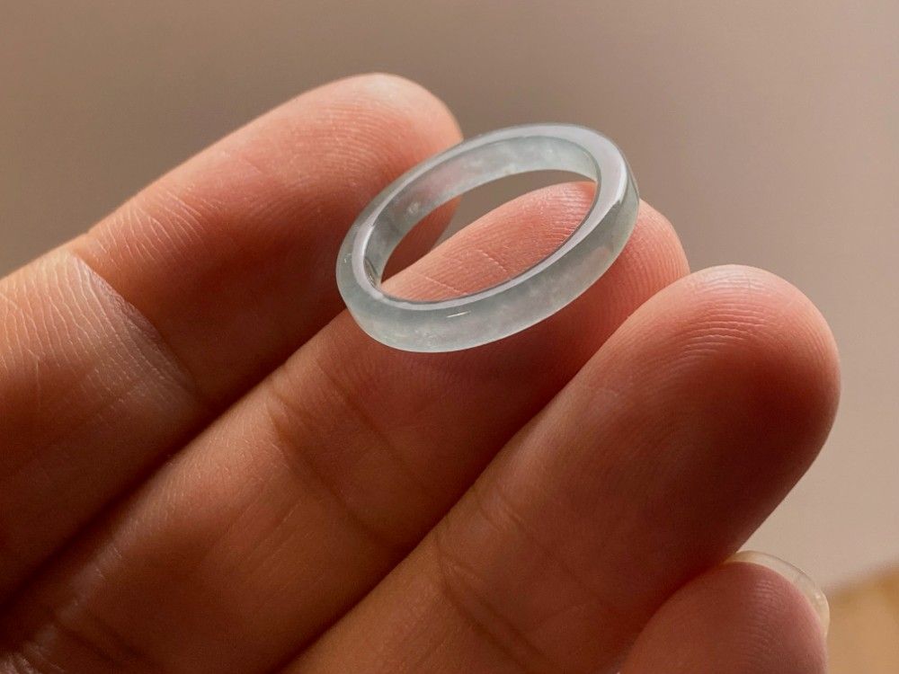 【レア】ヴィンテージ✨️翡翠 14K リング K18 Water ripple 翡翠 リング | SAICHI JEWELRY