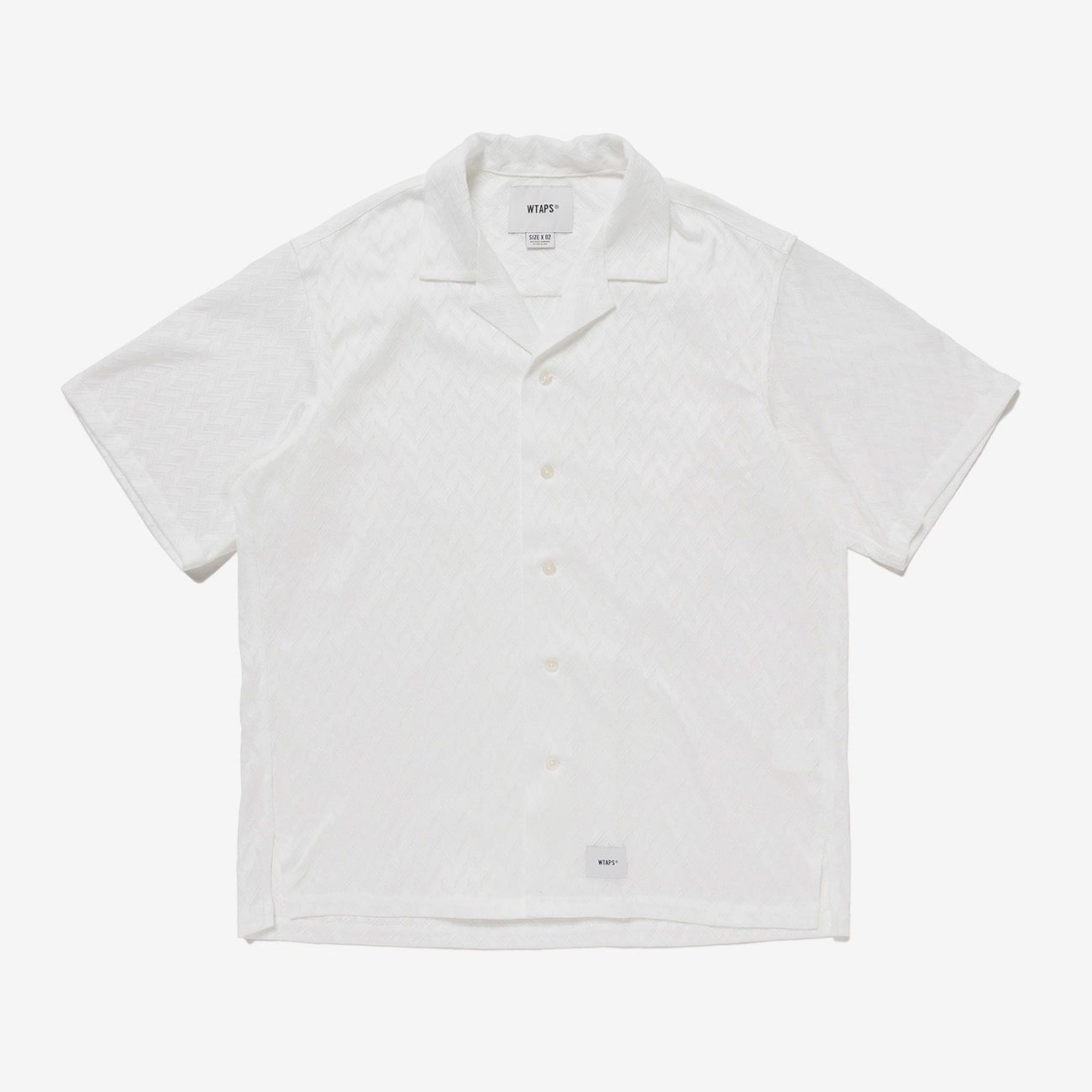 WTAPS TXT SS CTPL HERRINGBONE TEXTILE 半袖シャツ 251TQDT-SHM08