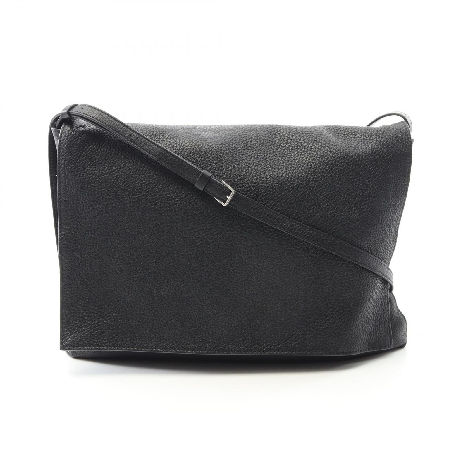ザ ロウ THE ROW ショルダーバッグ Nan ブラック レザー Nan