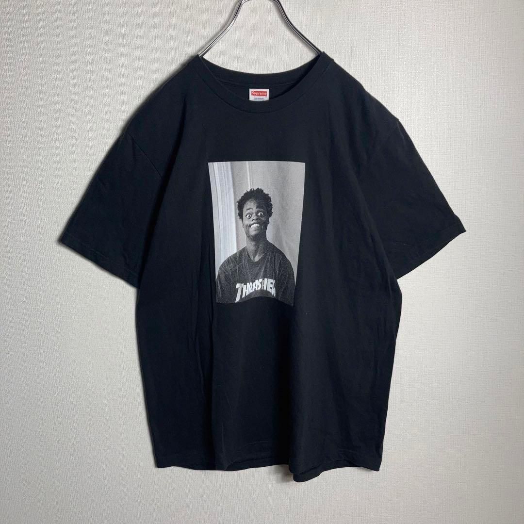 thrasher supreme コラボ　tシャツ　ハロルドハンター Supreme Thrasher Harold Tee (FW24) - $48
