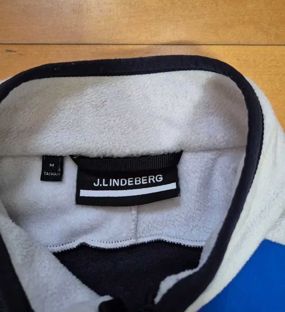 ゴルフウェア J.LINDEBERG J.リンドバーグ メンズ ハーフジップ フリース mサイズ