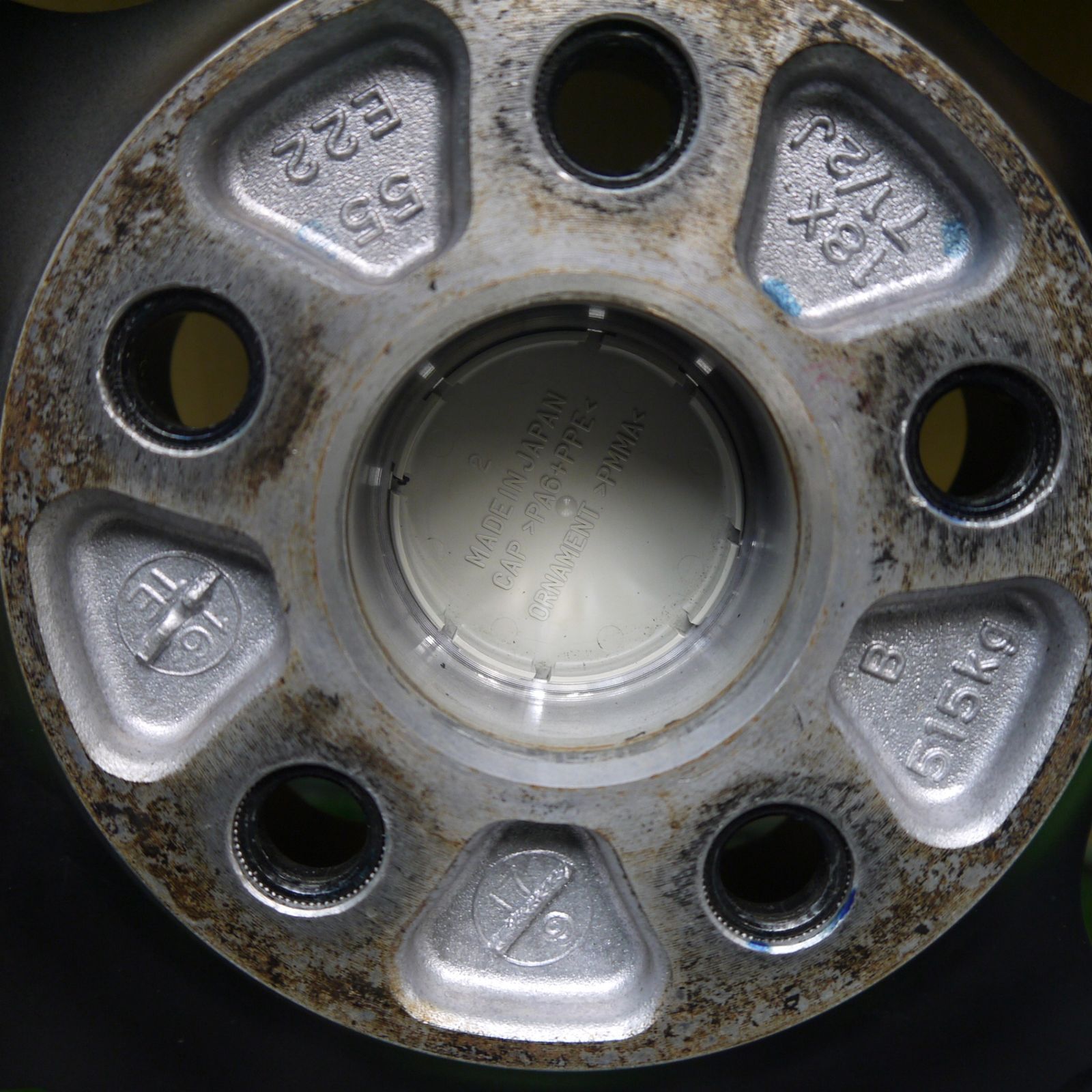 送料無料] キレイ☆スバル XV STI 純正 OP ホイール 18インチ 18×7.5J