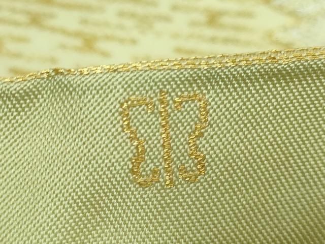 平和屋着物□極上 西陣 川島織物 六通柄 本袋帯 風景飛鶴松文 金銀糸  