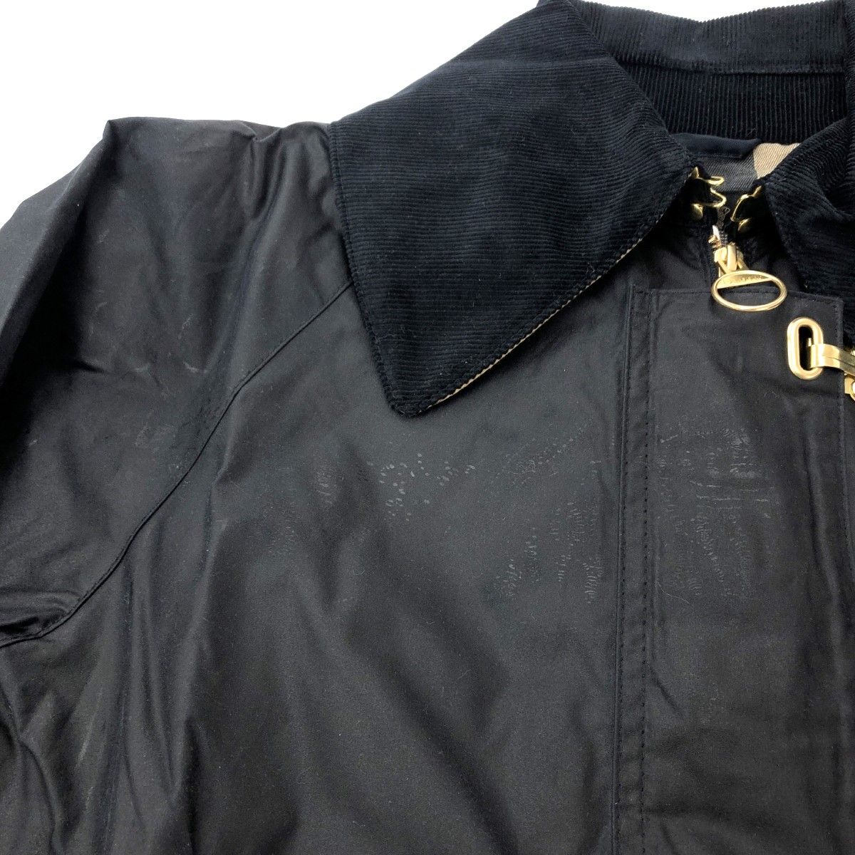 値下げ★Barbour バブアーレディース　ジャケット　ネイビー　34 楽天市場】34 バブアー ナイロン ジャケット ボロウデイル