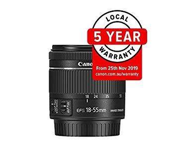 Canon 標準ズームレンズ EF-S18-55mm F3.5-5.6 IS STM APS-C対応 