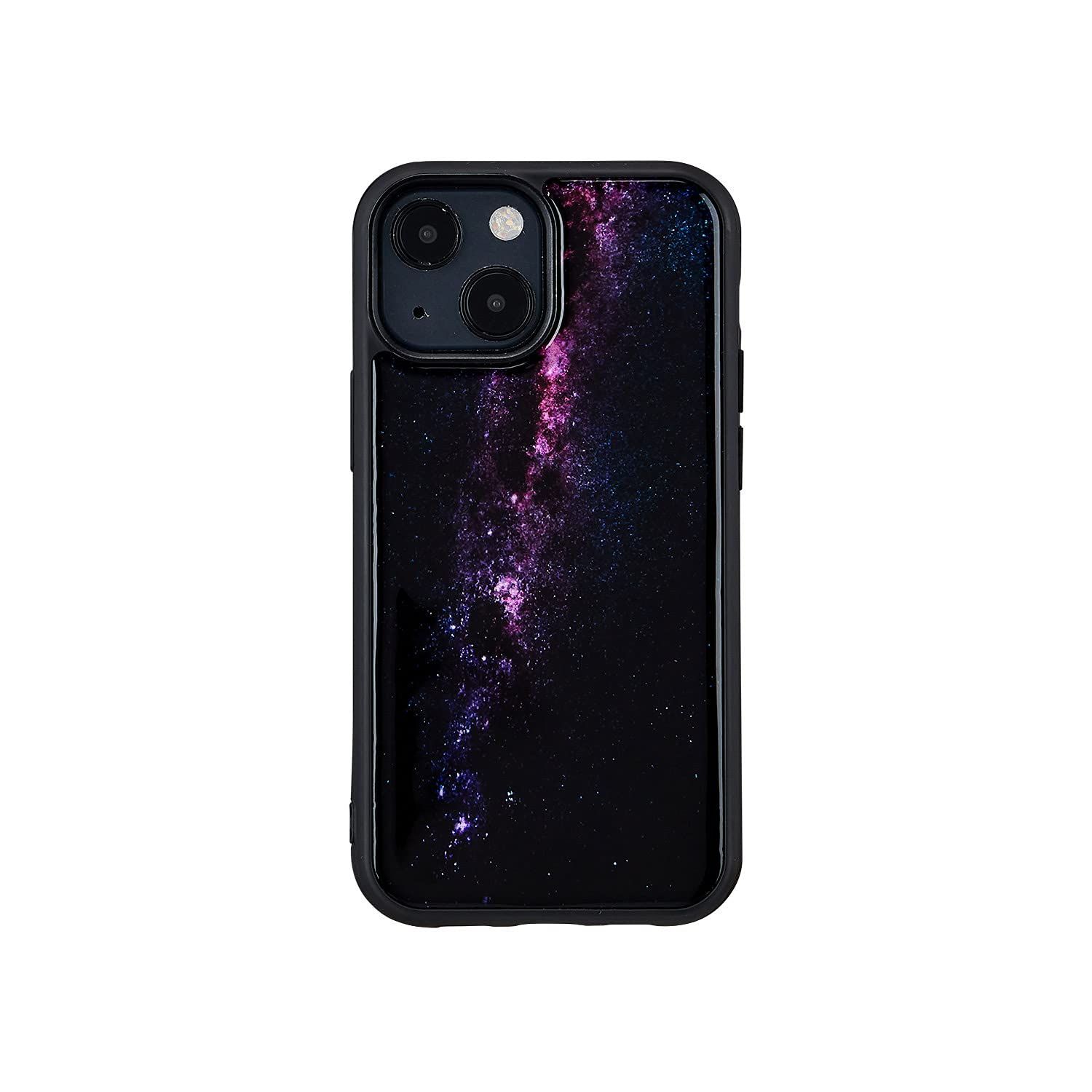 【数量限定】13 iPhone mini ケース 天然貝 [ Pearl 光沢 ミルキーウェイ ikins TPUとポリカーボネートのハイブリッド ストラップホール付き ワイヤレス充電 ] Milky way I21043i13MN【国内正規品】