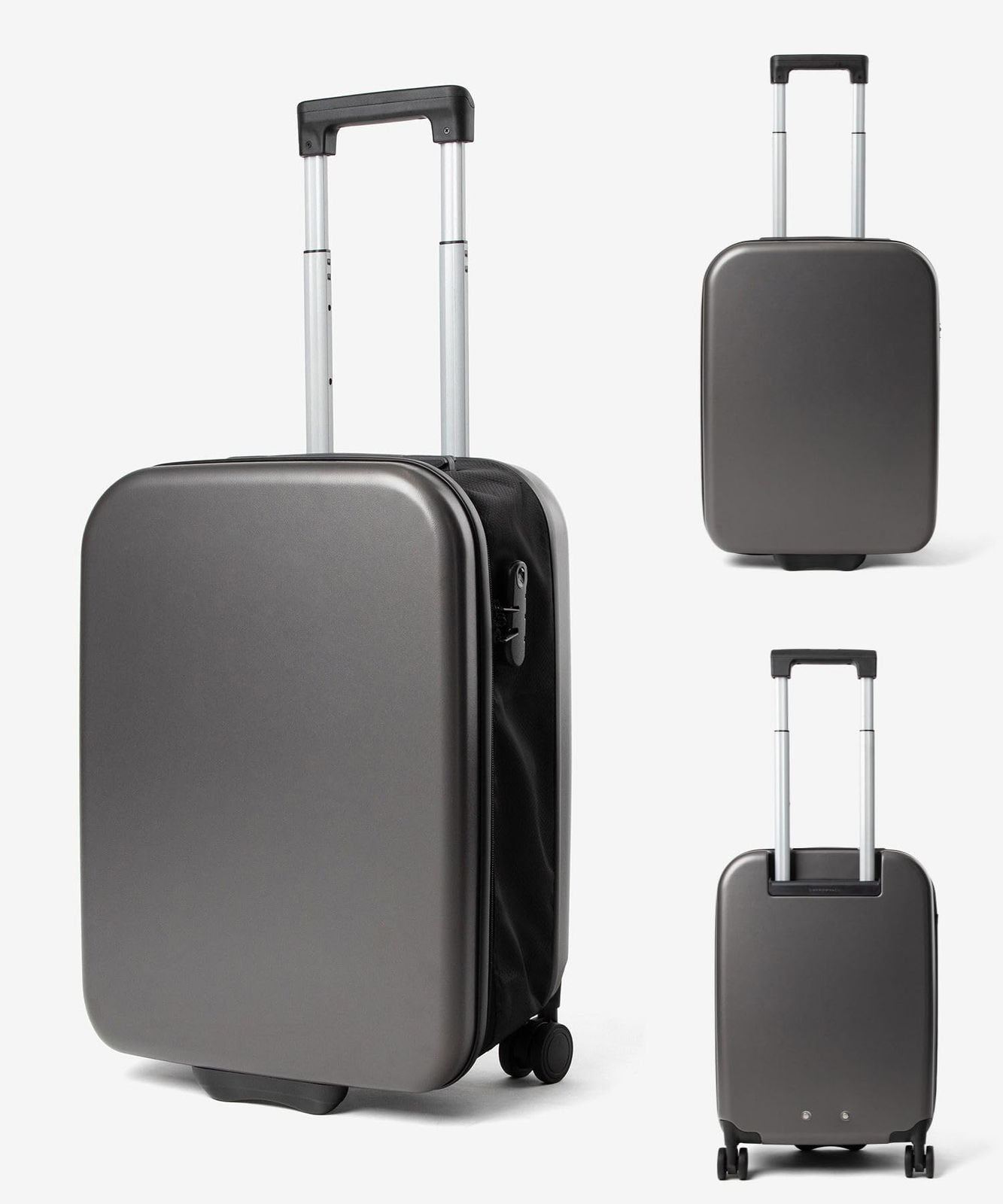 アンノウンアンドコー スーツケース フルフラット 45L