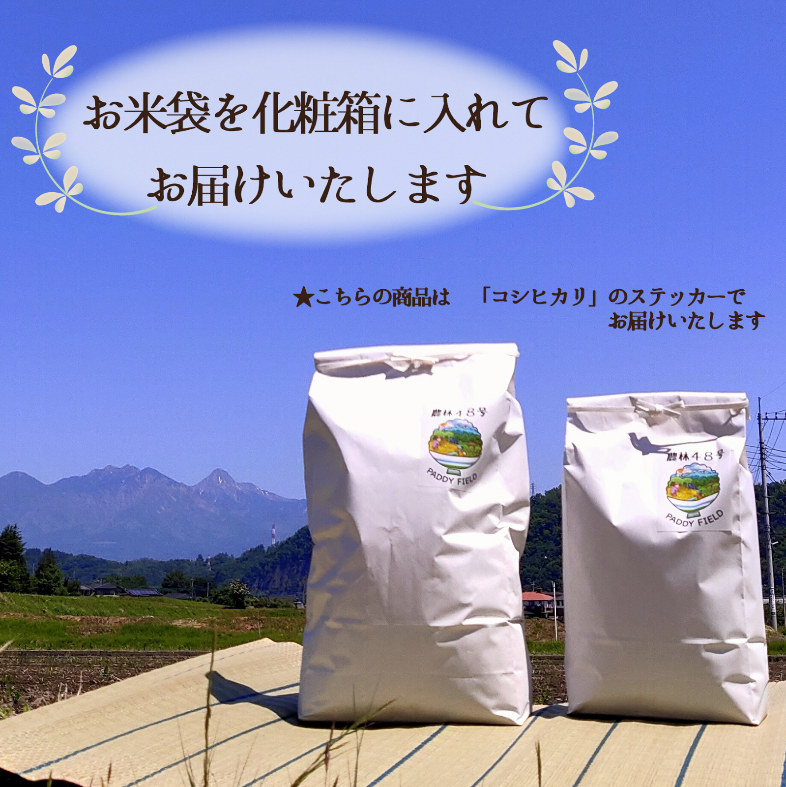 武川米コシヒカリ（精米）5kg