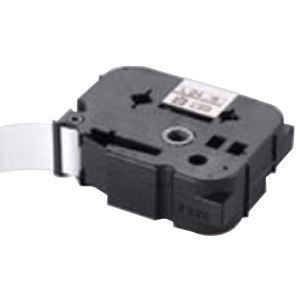 （まとめ）マックス 強粘着テープ LM-L518BWK 白に黒文字 18mm【×