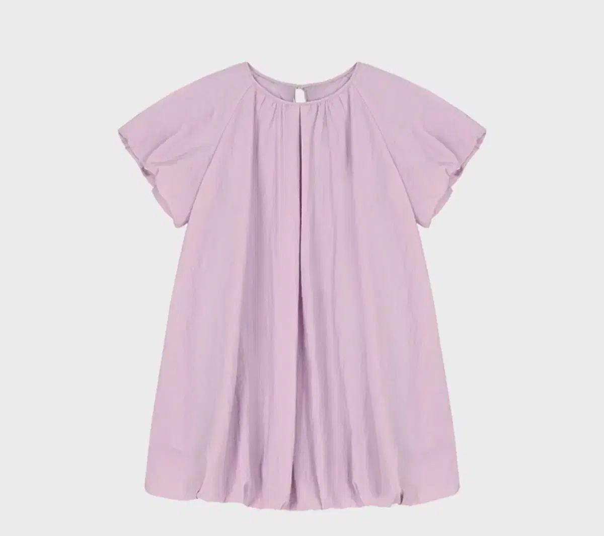cosmoss volume mini dress lilac