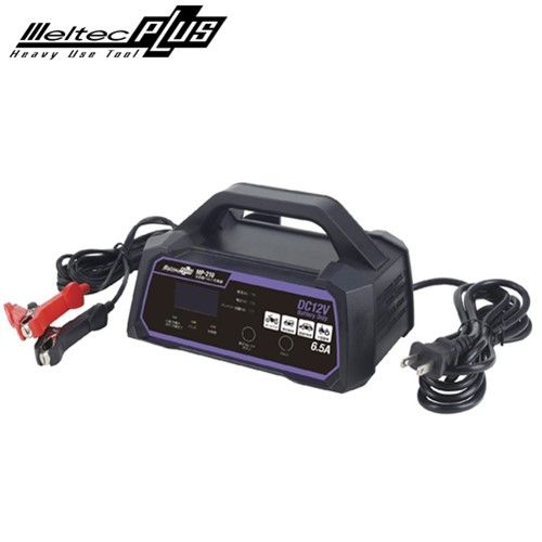 大自工業 メルテックプラス 全自動 パルス充電器 12V|6.5A MP-210