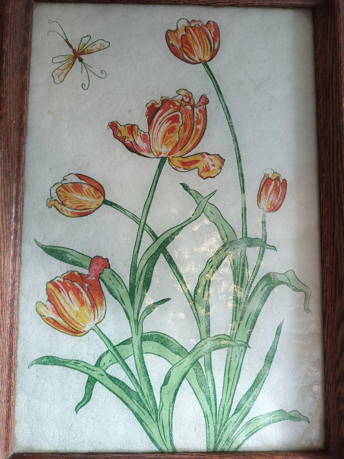 花装飾 ガラス付き