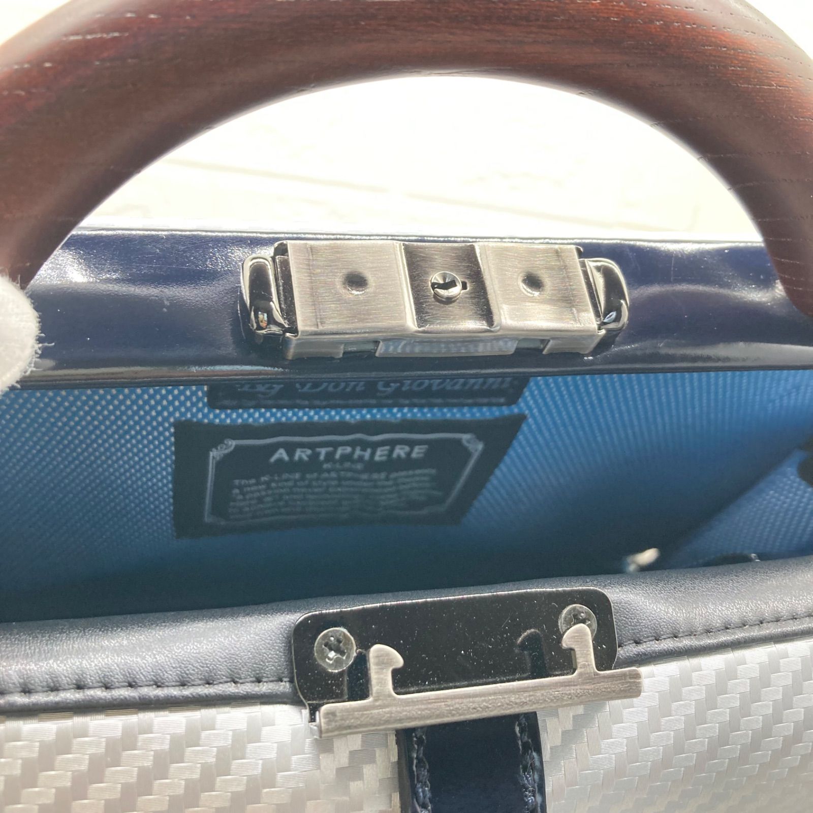 極美品❗️ ARTPHERE アートフィアー PVC 2WAY ウッドハンドル