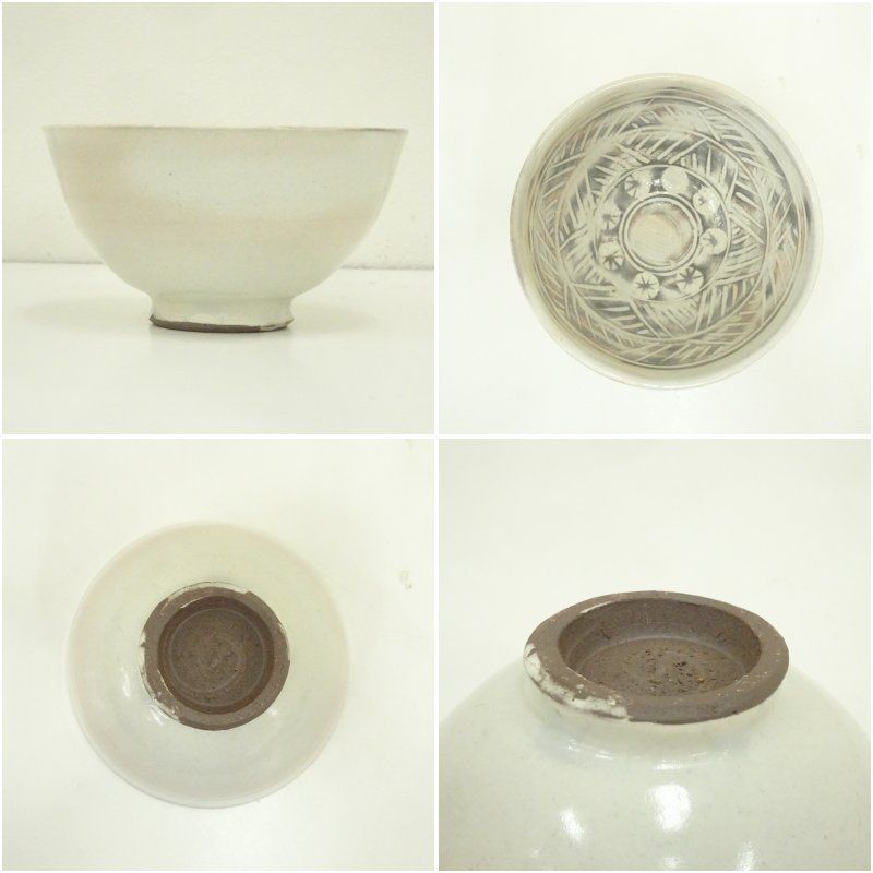 三島唐津　抹茶茶碗　茶碗　茶道具　抹茶碗　骨董　共箱 楽天市場】【中古】【茶道具】唐津焼 三上猛造 茶碗（共箱