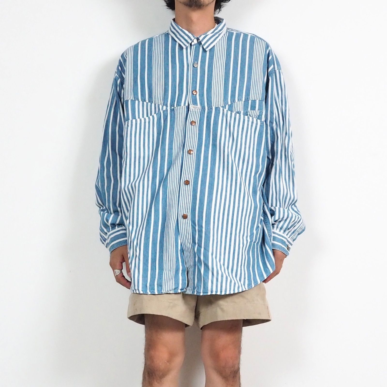 Marithe Francois Girbaud シャツ S 90's Marithe + Francois Girbaud shirt red – ETO