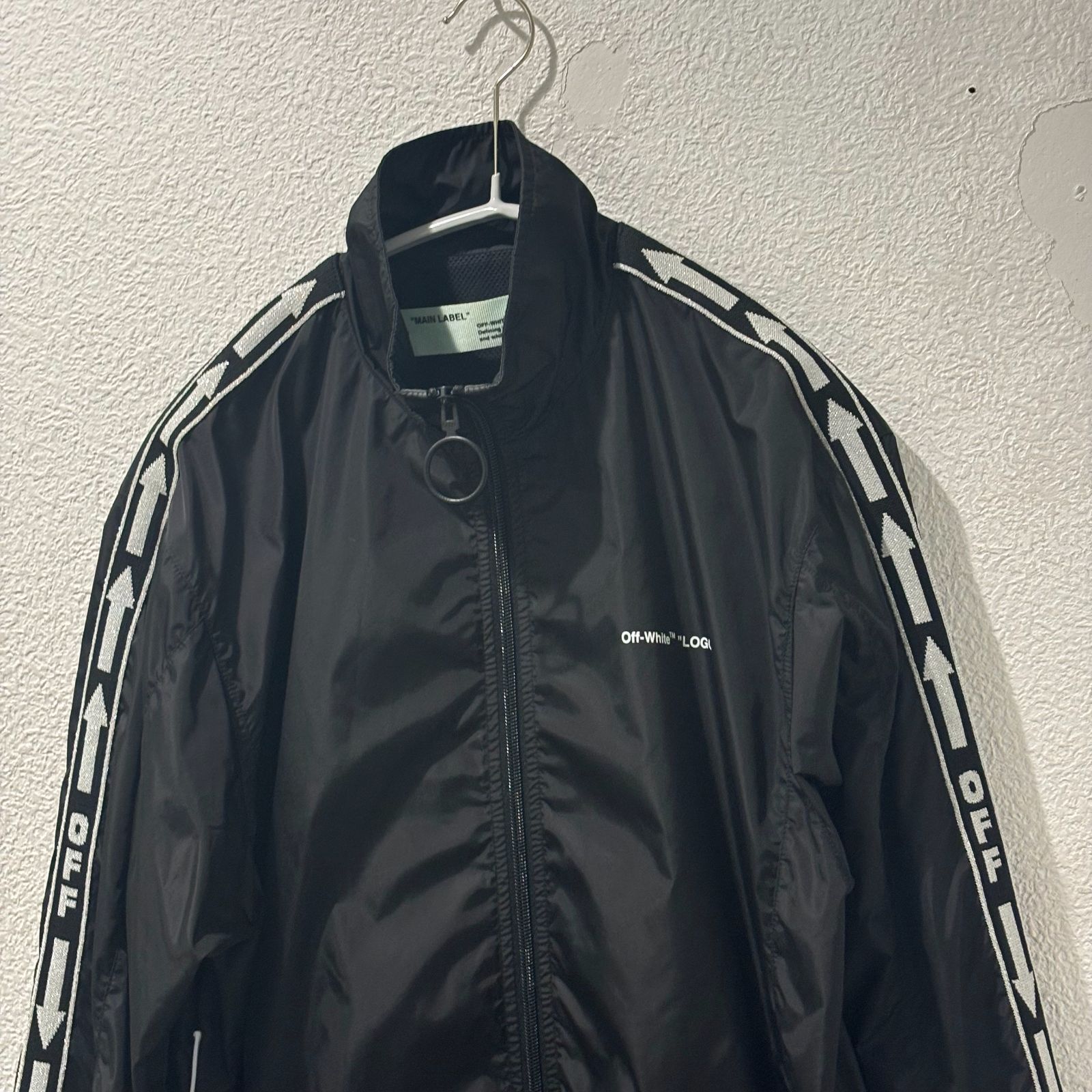 OFF-WHITE オフホワイト MAIN LABEL ナイロンジャケット SIZE XXS 