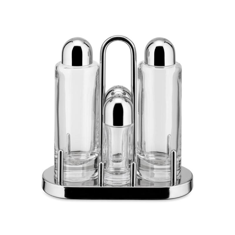 ALESSI 5070 コンディメントセット ミラー仕上 並行輸入品