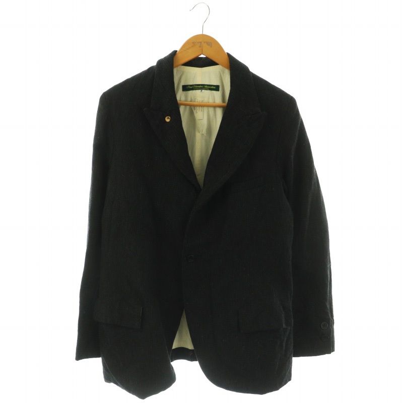 paul harnden ポールハーデン リネン ジャケットブラック journal