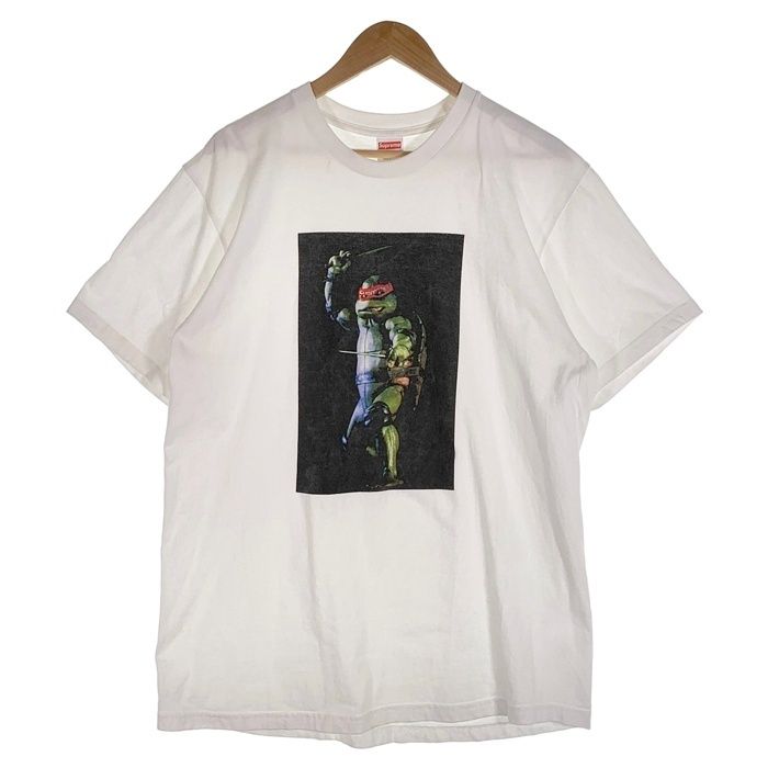 Supreme 21SS Raphael Tee Tシャツ S ホワイト 白 Supreme Raphael Tee T Shirt White Size Medium Teenage Mutant