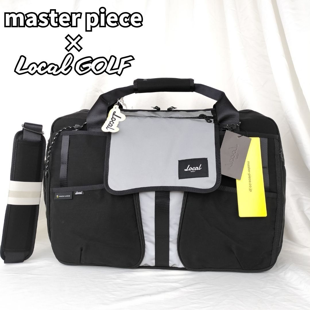 Local GOLF × master-piece ボストンバッグ ゴルフ Local GOLF × master-piece | HOLE19 Broad Boston BAG