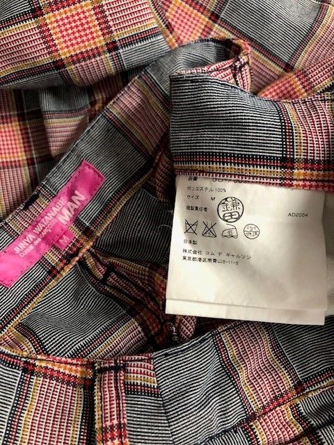 JUNYA WATANABE COMME des GARCONS MAN チェックパンツ サイズM UO