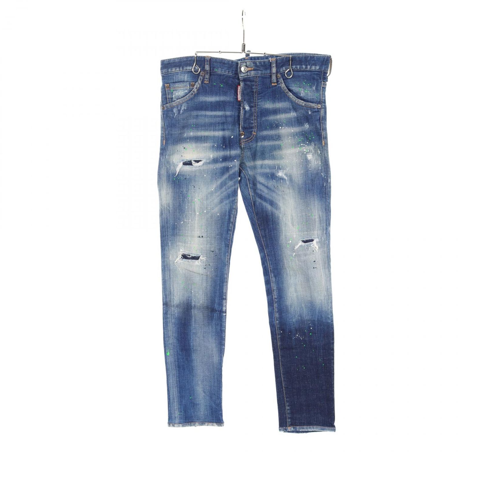 ディースクエアード DSQUARED2 デニムパンツ Cool Guy Jean S74LB0515 ブルー コットン デニムパンツ メンズ Used B
