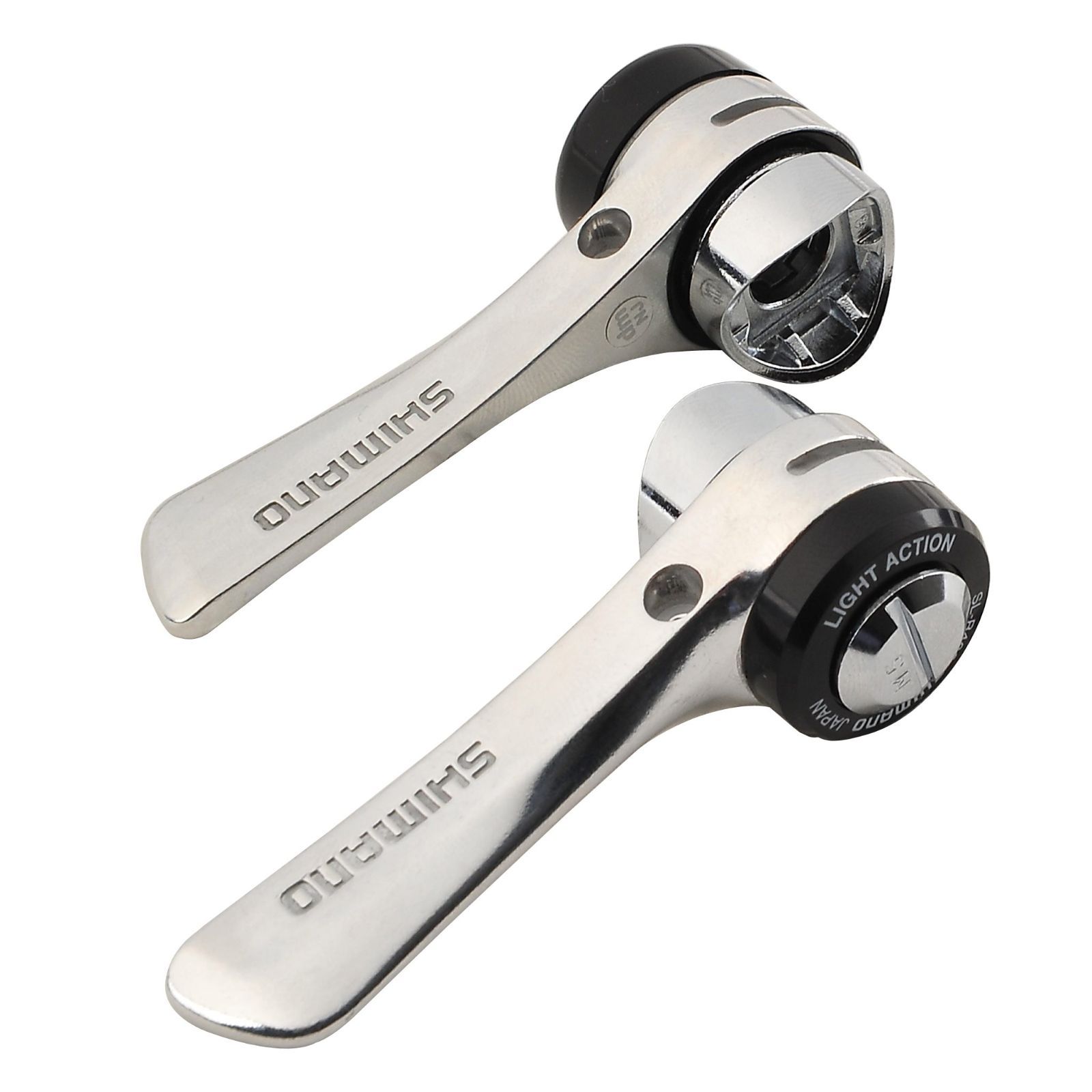 シマノ(SHIMANO) シフティングレバー(ROAD) SL-R400-F 左右セット 2/3x8Sダウンチューブシフター 付属/シフトインナー ISLR400F CLARIS(クラリス)