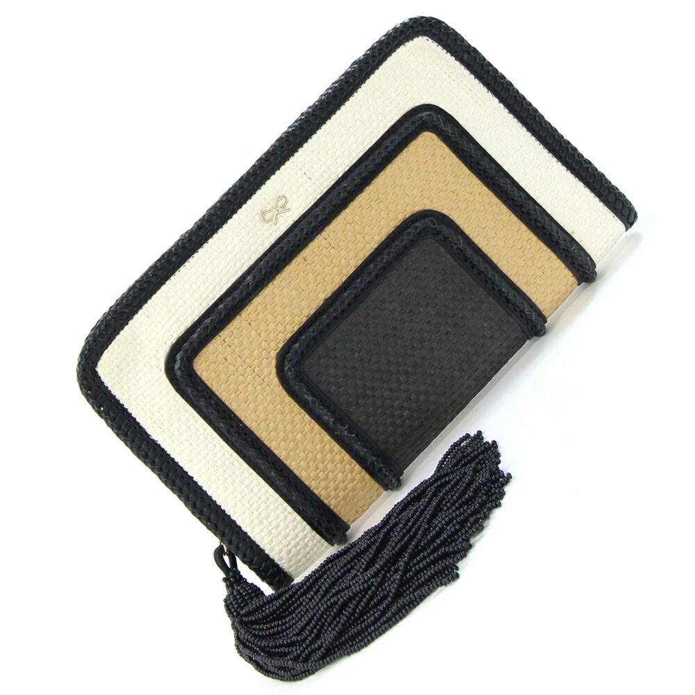 関税・送料なし【ANYA HINDMARCH】クラッチバッグ ラフィア 5050925190572_BACK.jpg