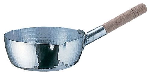アルミ 本職用 手打雪平鍋 ３mm厚 ２５．５cm AYK5325