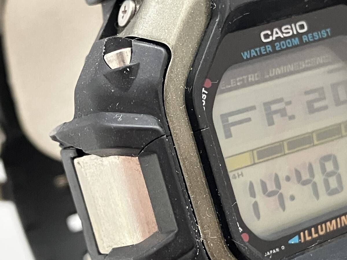 CASIO G-SHOCK DW-8140 ジャンク ジャンク CASIO G -SHOCK DW－8140 クォーツ コイントス ケース