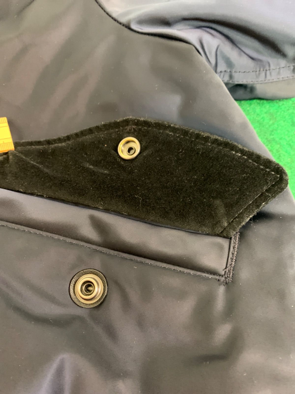 〇COACH コーチ ボア ファー付き MA-1 ブルゾン ジャケット ジップ