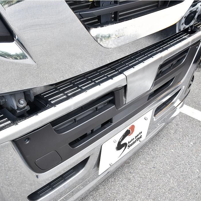 いすゞ ファイブスター ギガ メッキ バンパー アッパー カバー 左右