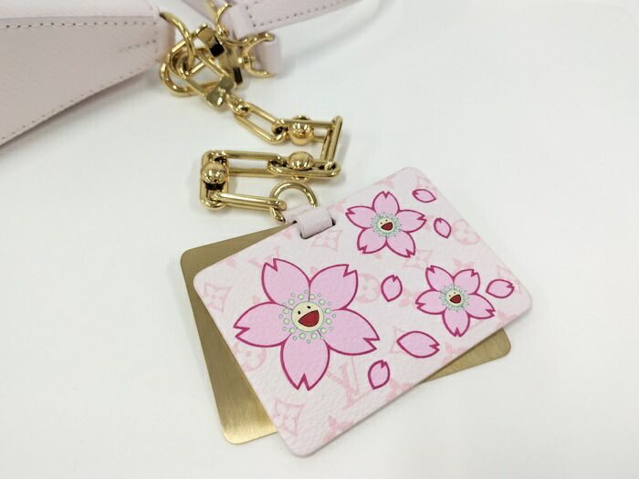 ルイヴィトン M13101 マレリーニ エピ ショルダーバッグ 村上隆 新品同様 LOUIS VUITTON × 村上隆 2wayショルダーバッグ LV × TM